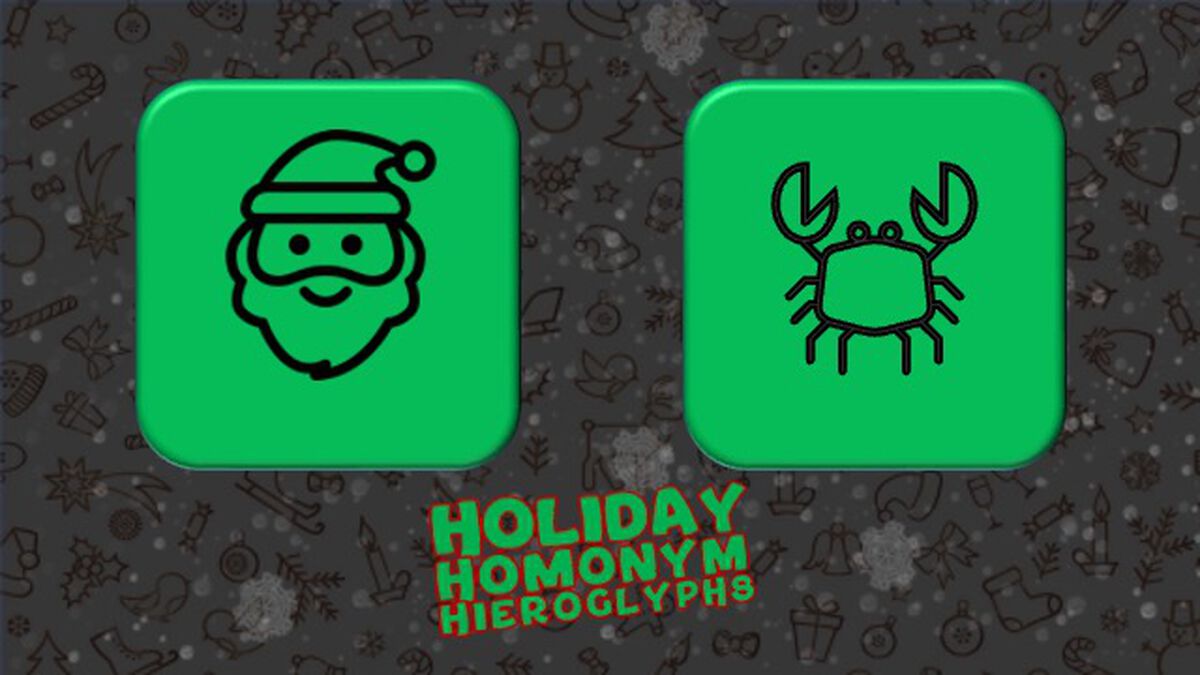 Holiday Homonym Hieroglyphs image number null